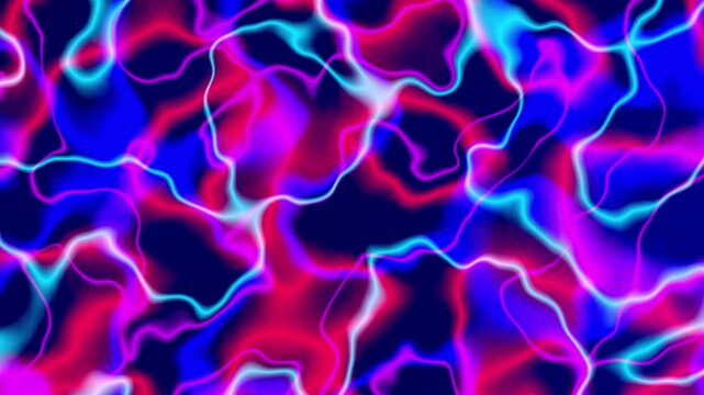 4K Red Blue Dynamic Ripple Beautiful Background Seamless Loop