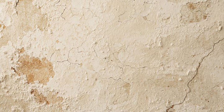 Detailed view of aged stucco wall texture, used for architectural or artistic projects, Earth Day