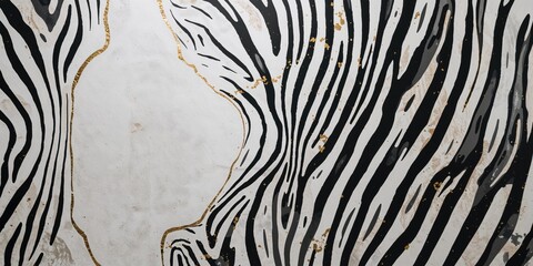 Obraz premium Monochrome animal print fabric serving as a stylish backdrop for editorial or fashion layouts