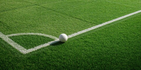 Artificial grass soccer field surface designed for sports play, suitable for team training sessions and matches, Earth Day