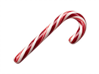 christmas candy cane isolated, png transparent background