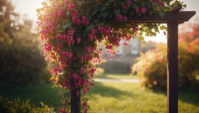 Evergreen bleeding heart vine, a twining plant with confusing identification, suitable for decorative gardening, Earth Day