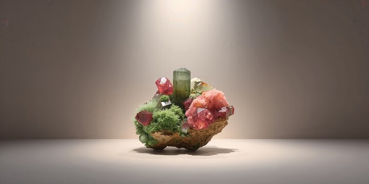 Sample containing Epidote, Prehnite, and Actinolite asbestos, highlighting mineral identification and handling precautions