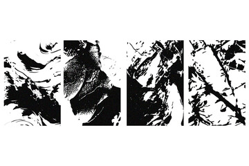 Grain noise texture background, grunge grain line noise scratched texture vector black and white distressed with vintage scratch and damage effects. Retro worn-out overlay background