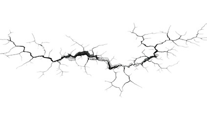 Abstract network of interconnected branching structures against a dark background