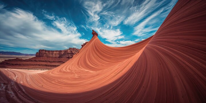 Colorful geological formations in Arizona serving as a backdrop for outdoor activities, Earth Day