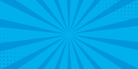 Anime Comic Background. Pop Art Style Background. Pop Up Retro Comic Background. Vector halftone illustration. Vintage background for comic superhero text, speech bubble, message.