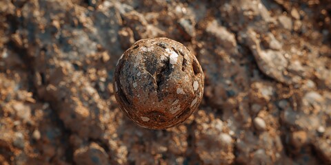Detailed natural stone pattern on a rough granite surface, serving as a background for geology and geology-related layouts