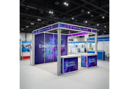 Exhibition Booth Mockup