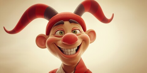 Classic cartoon character with exaggerated facial expression, used for humorous content