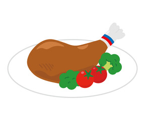 ローストチキン　クリスマス