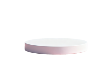 A simple round platform with smooth surface for display purpose