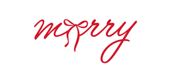 Text Christmas Blessings hand written calligraphy lettering. Coquette handmade vector illustration. Fun brush ink typography for photo overlays, t-shirt print, flyer, poster design