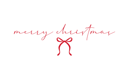 Text Christmas Blessings hand written calligraphy lettering. Coquette handmade vector illustration. Fun brush ink typography for photo overlays, t-shirt print, flyer, poster design