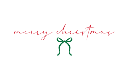 Text Christmas Blessings hand written calligraphy lettering. Coquette handmade vector illustration. Fun brush ink typography for photo overlays, t-shirt print, flyer, poster design