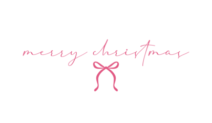 Text Christmas Blessings hand written calligraphy lettering. Coquette handmade vector illustration. Fun brush ink typography for photo overlays, t-shirt print, flyer, poster design