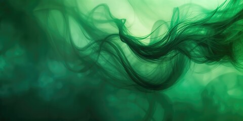 Vibrant green-themed background with colorful accents, designed for editorial headers