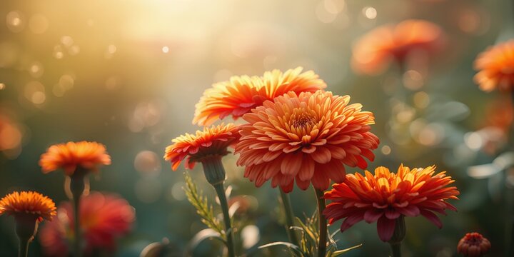 Bright blanket flowers in full bloom at the flower garden, showcasing seasonal flowering cycles