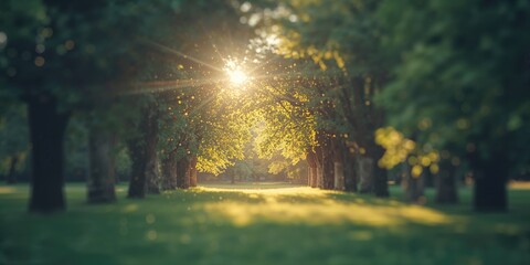 Out-of-focus woodland area serving as an editorial header background highlighting natural themes