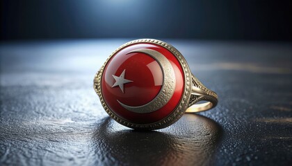 Turkish flag and Turkish flag motifs, drawings, vectors.