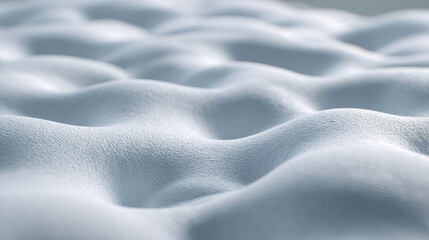 Soft textured mattress surface with gentle quilting and subtle shadows conveying comfort and calm