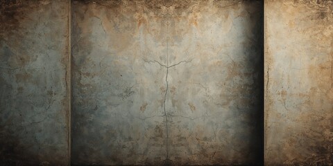 Weathered cement wall surface serving as a backdrop for design or informational displays