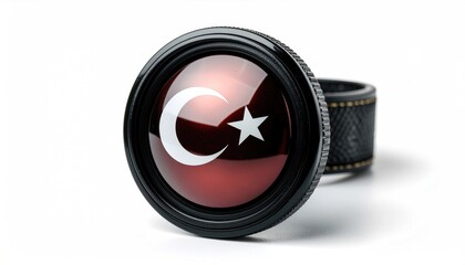 Turkish flag and Turkish flag motifs, drawings, vectors.