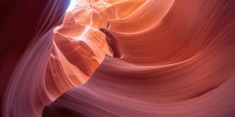 Obraz premium Antelope Canyon rock formations, erosion risk and seasonal change, landscape photography