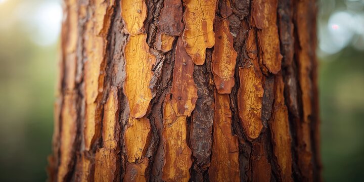 Eucalyptus tree bark surface used as background texture for design projects, natural pattern, Earth Day