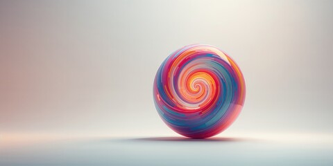 Colorful spiral pattern used for editorial header backgrounds, visual interest and structure