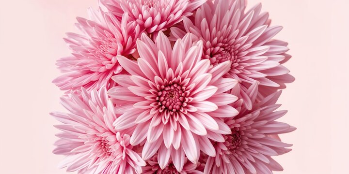 Close-up of pink flowers, floral textures for background design, Earth Day - Powered by Adobe