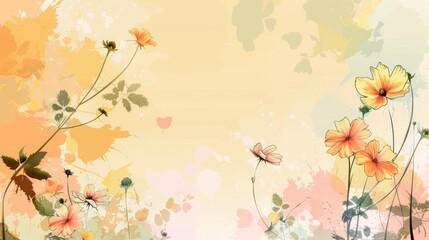 Elegant Floral Background