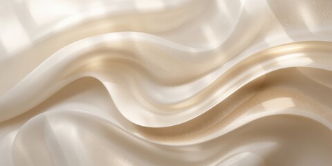 Obraz premium Glossy bent sheet with elegant gradient glow, ideal for festive layout or greeting card backdrop