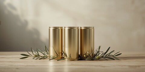 500ml rectangular olive oil tin container used for storage and dispensing, suitable for kitchen organization