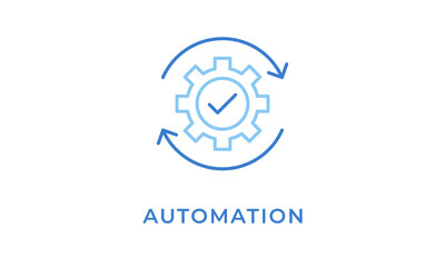 Automation Icon Or Logo Isolated Vector Illustration