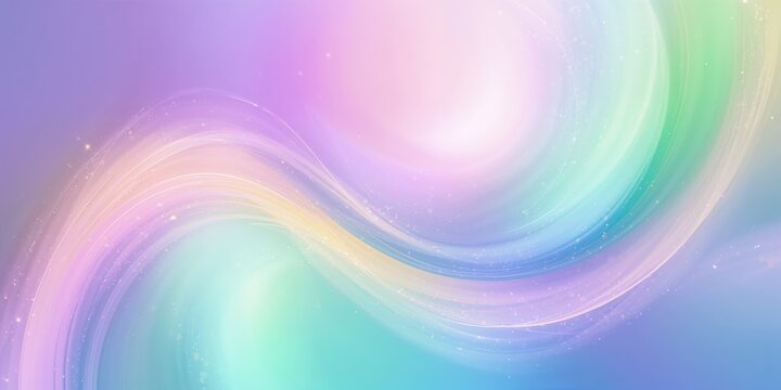 Colorful abstract background with soft focus in violet, green, yellow, blue, purple, blue and pink shades for layout design - Powered by Adobe