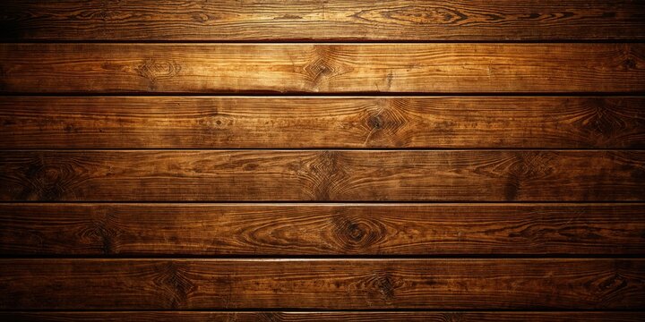 Brown wood plank surface used as a background for UI design or informational displays