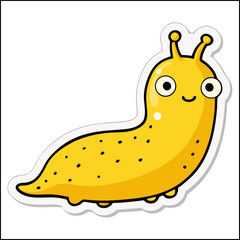 A cute and funny cartoon illustration of a yellow rubber duck vector symbol, perfect for a baby shower design or food-themed icon art
