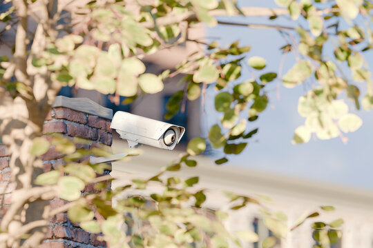 3D surveillance camera with realistic eye detail