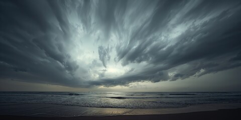 Overcast sky with clouds providing a neutral backdrop for editorial or UI elements