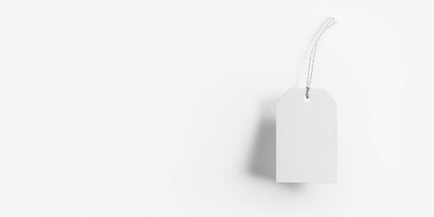 Stock photo of a blank name and contact detail isolate on white background, designed for form layout and information entry, workspace setup