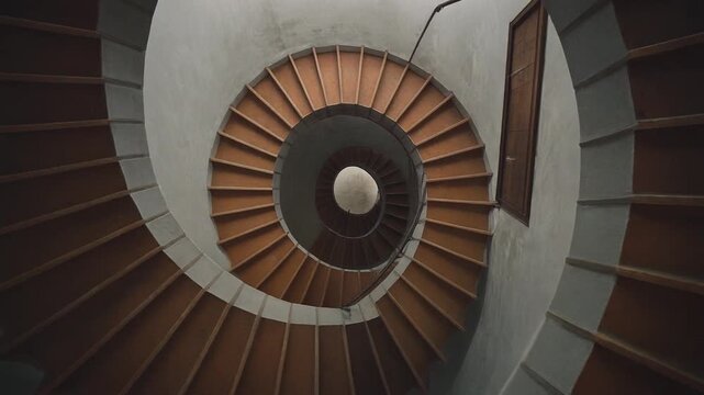 Locura en las escaleras.