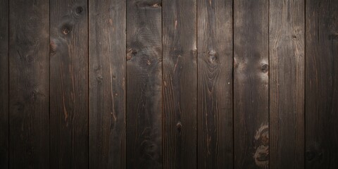 Fototapeta premium Dark wood natural texture background, suitable for text layouts or editorial headers, rustic design elements