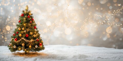 Christmas tree wallpaper as a seasonal background for holiday-themed digital layouts