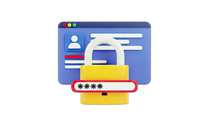 Secure Online Account: Password Protection Concept