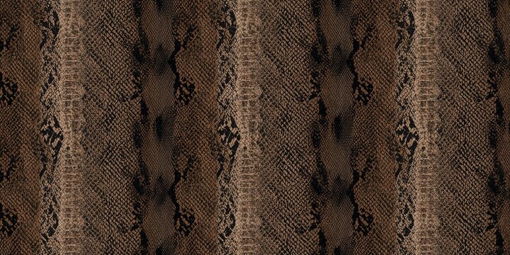 Seamless snake skin texture pattern used as a background for text and layout design, Earth Day