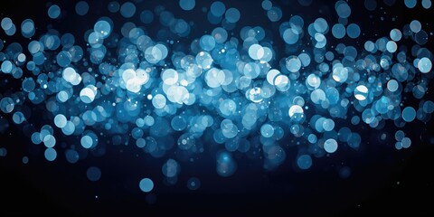 Decorative bokeh light backdrop for UI and editorial use, enhancing visual focus and readability