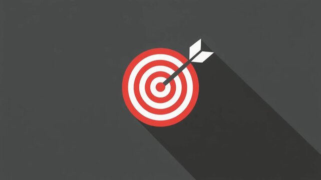 Target with Arrow in Center.