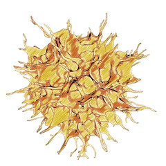 Obraz premium Virus (pollen, particle) isolated transparent background realistic photo 3d rendering PNG with alpha channel 