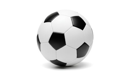 Obraz premium soccer ball on white background